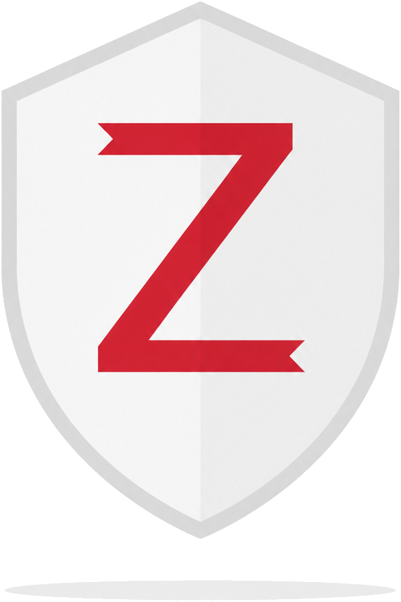 Zotero Z mark inside a security shield